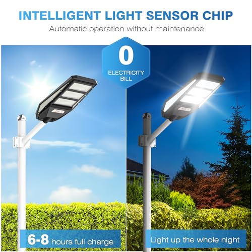 2400W Solar Street Lights Outdoor Waterproof 7000K LED C2752
