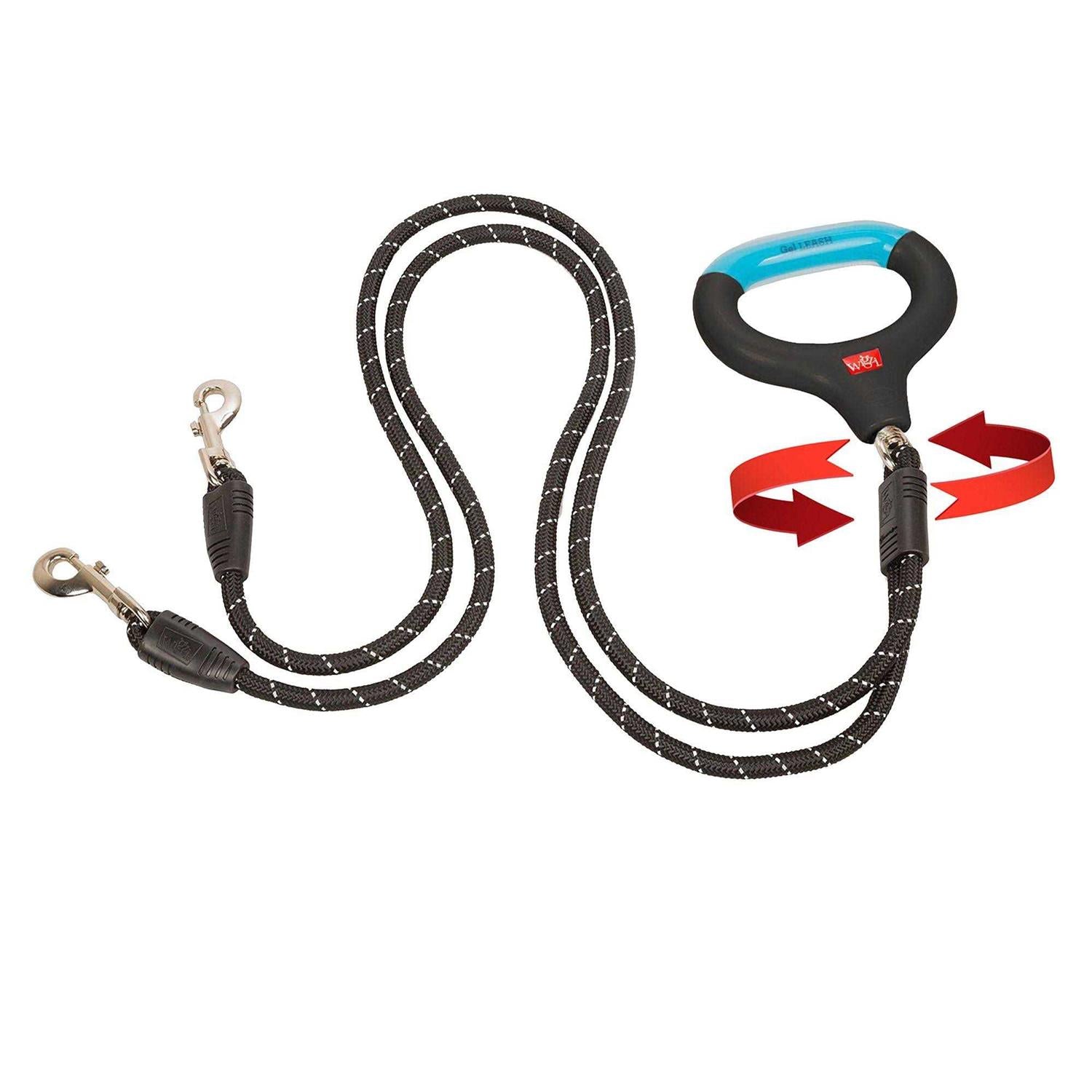 Dual Doggie Gel Rope Leash O226