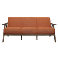 Orange 3 Seat Sofa Couch M799