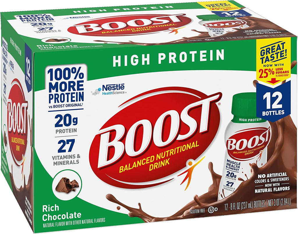 Rich Chocolate 8 FL OZ Pack of 12 Nutritional Drink R647737