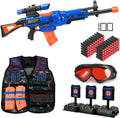 4 in 1 Automatic Kids Sniper Rifle Toy Guns with Removable Magazines E402360