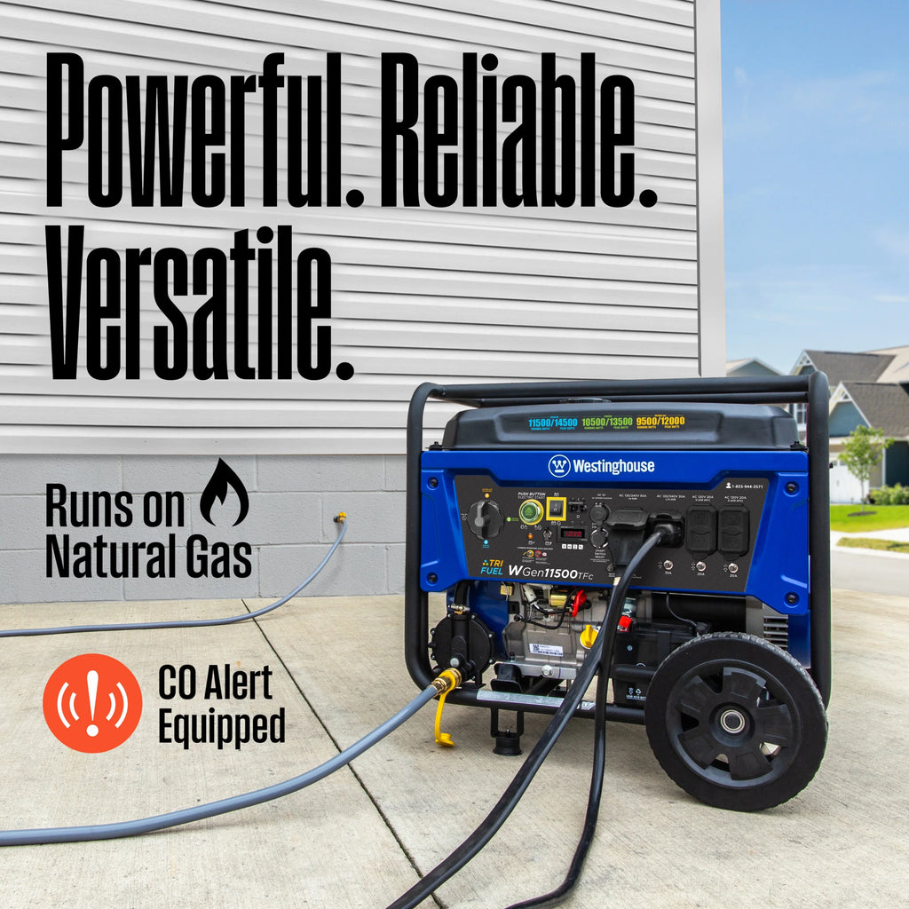 14,500 Watt Tri-Fuel Portable Generator X518