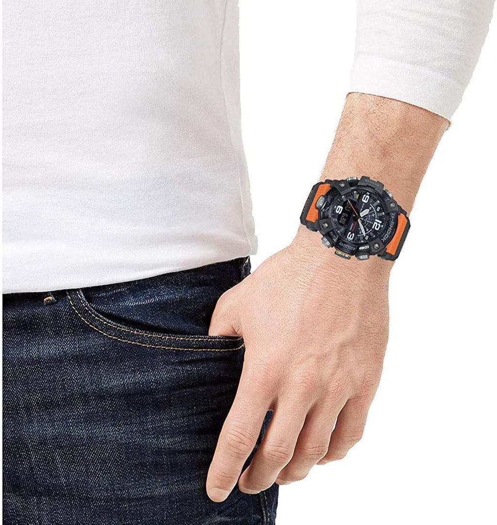 Black/Orange ANI-Digi Watch B598