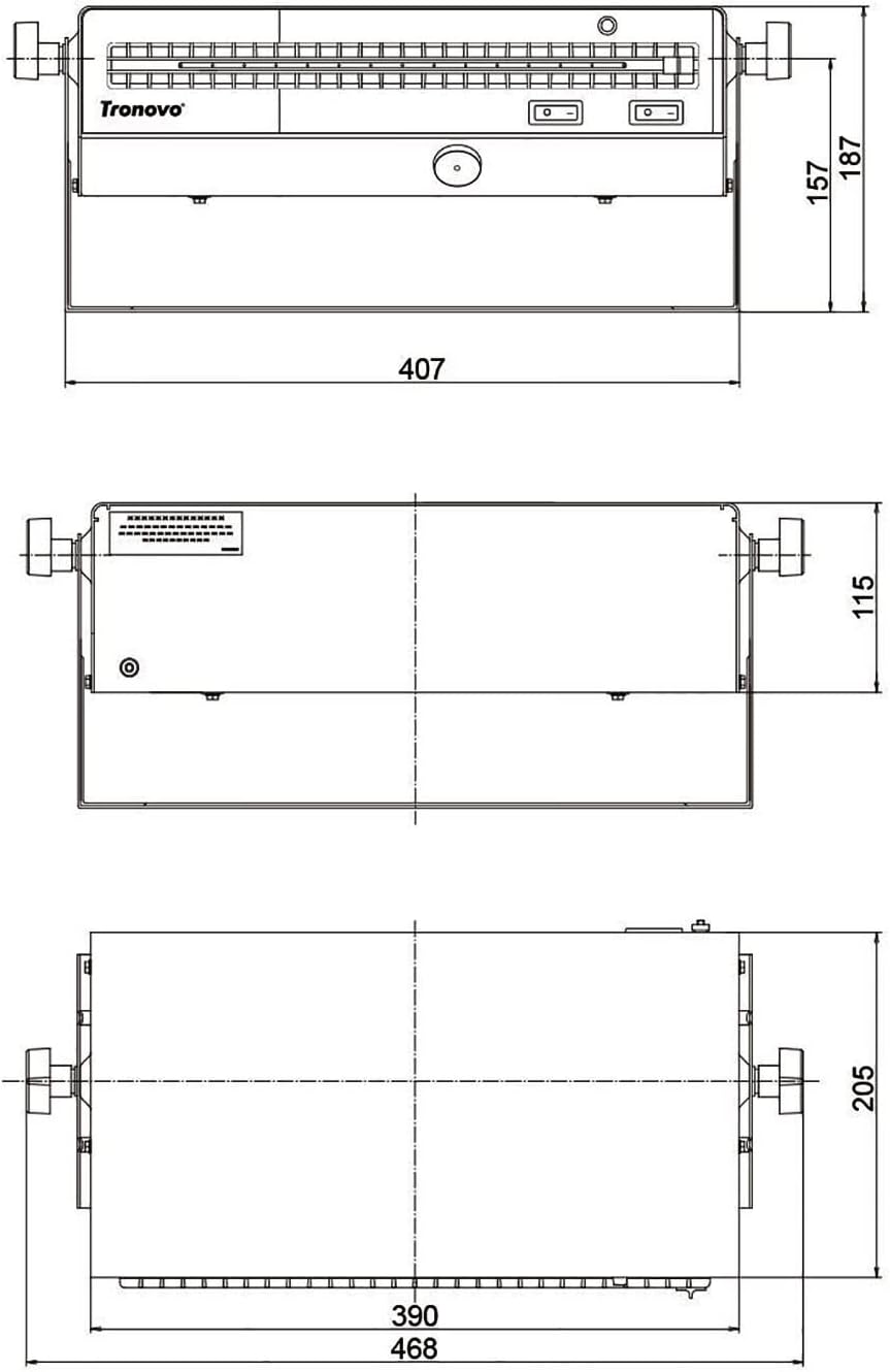 Desktop Ion Fan Anti-Static Ionizer E2357