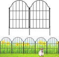 21in X 10.2ft Rustproof Metal Garden Fence, 10 Pack F1330