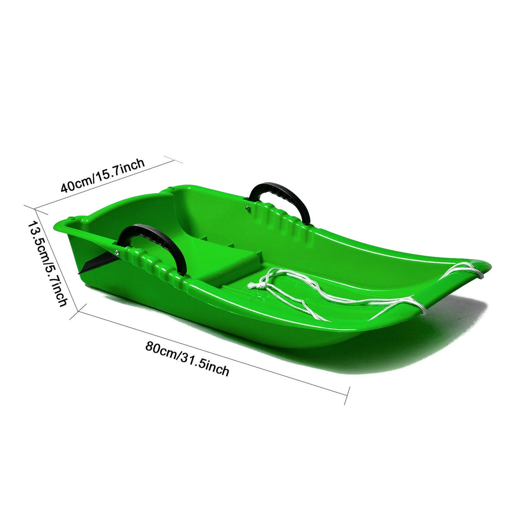 Winter Snow Sled Toboggan Pulling Boat Seat U8079