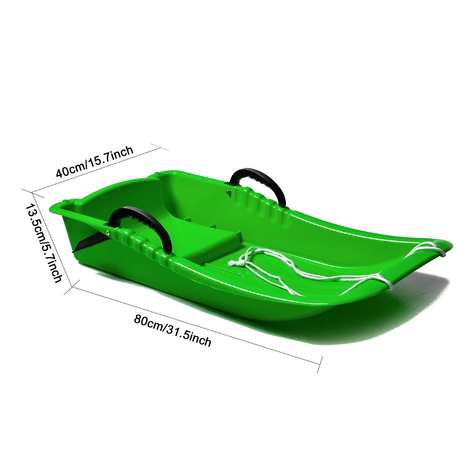 Winter Snow Sled Toboggan Pulling Boat Seat U8079