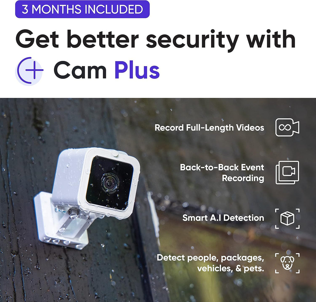 1080p HD Indoor/Outdoor Video Camera with Color Night Viewing and 2-Way Audio U49786