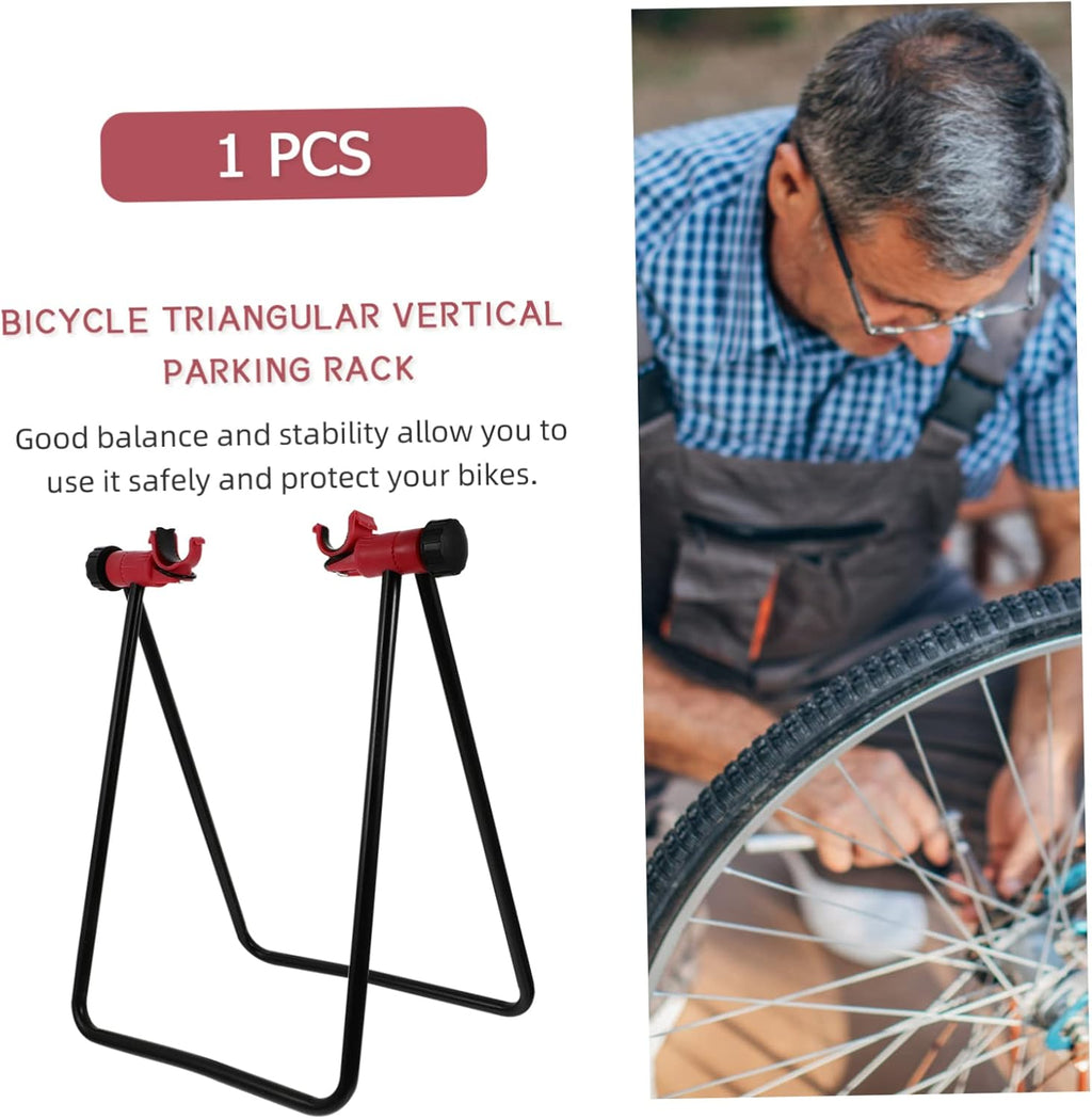 Triangular Vertical Parking Car Stands Bike Kickstand Repair Stand D3024