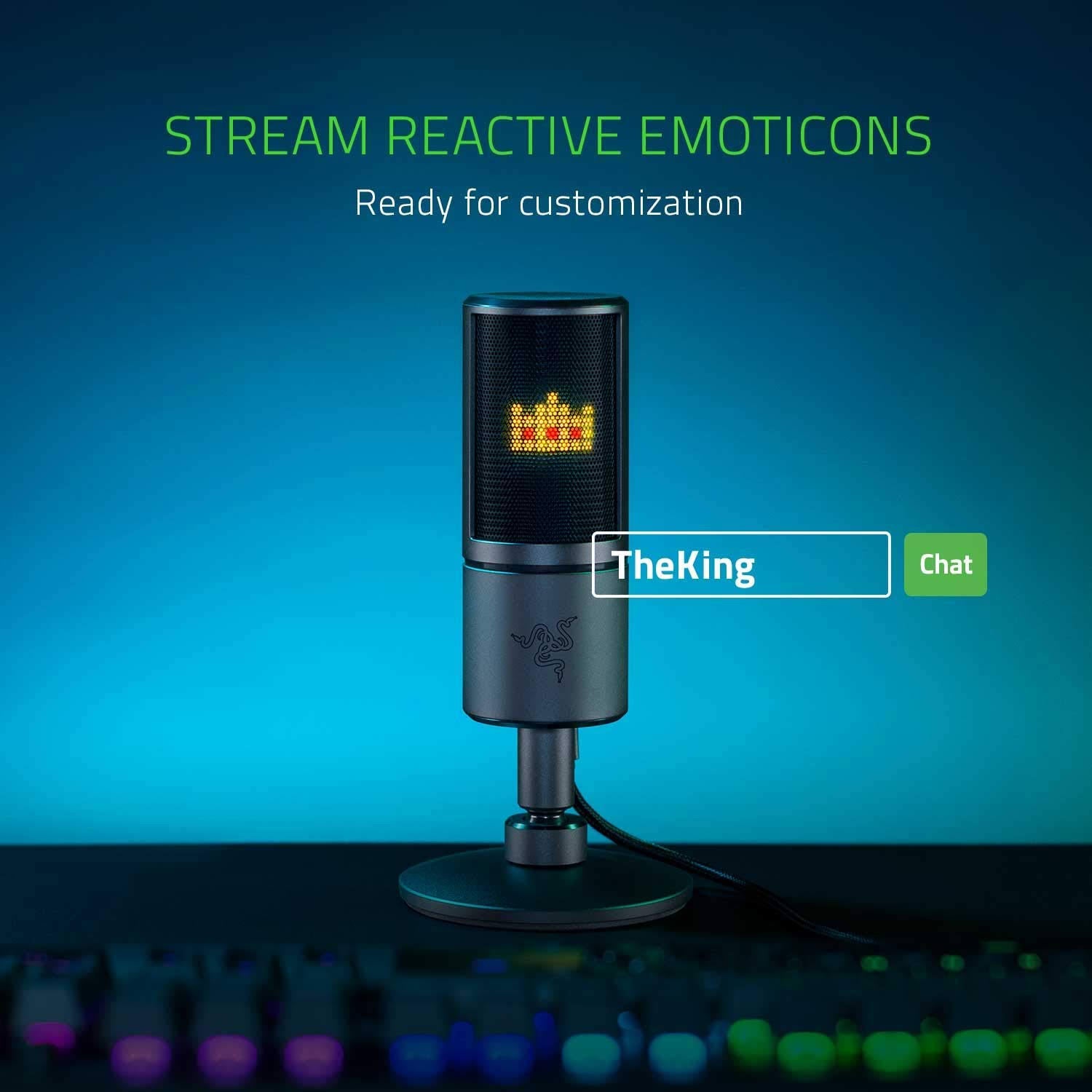 Streaming Microphone with LED Display U6451