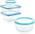 8-Piece Pyrex Glass Food Storage Container Set B212
