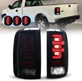 Black Smoke Lens LED Taillights 1 Pair M987