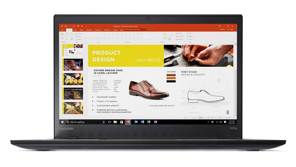 ThinkPad T470s Laptop - Intel Core i5-6300U, 20GB RAM, 256GB SSD, 14" IPS FHD Display S767
