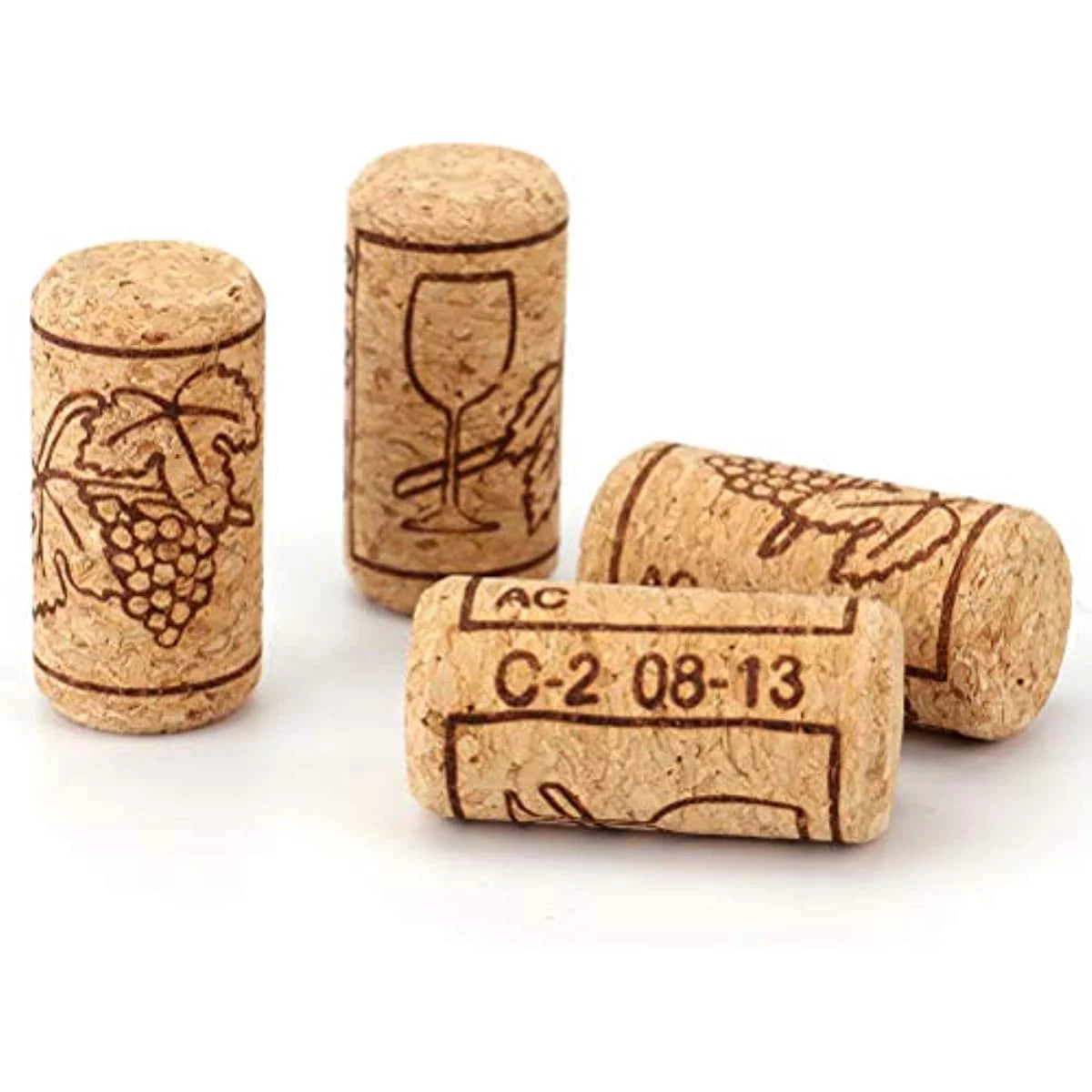 100 Pack #8 Natural Wine Corks T7520