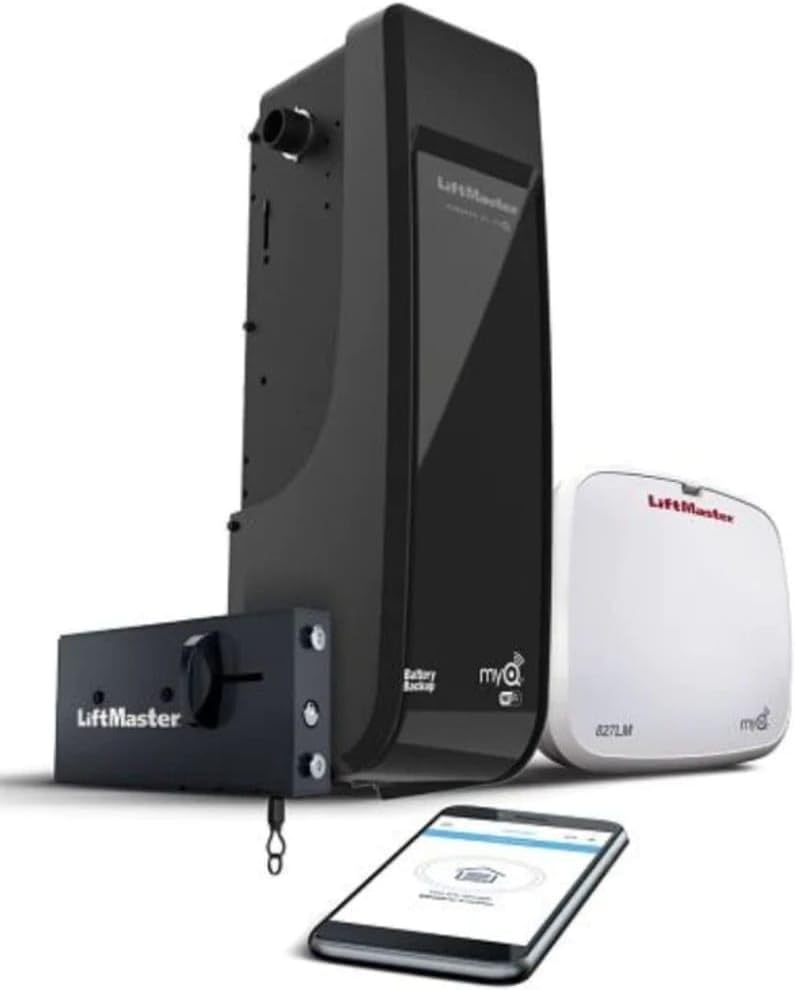 Jackshaft Garage Door Opener with Battery Backup E4722