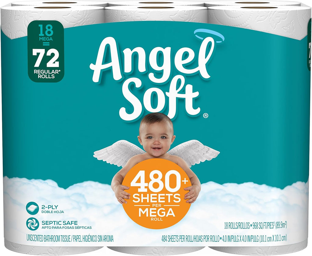18 Mega Rolls Toilet Paper R993