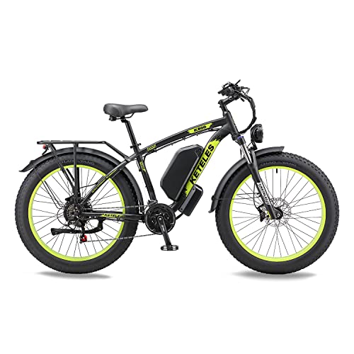 26" Fat Tire Electric Mountain Bike with 48V Removable Battery Z3361