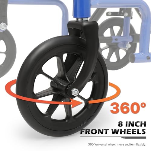 Lightweight 16 Inch Seat Wheelchair with Locking Hand Brakes R865529