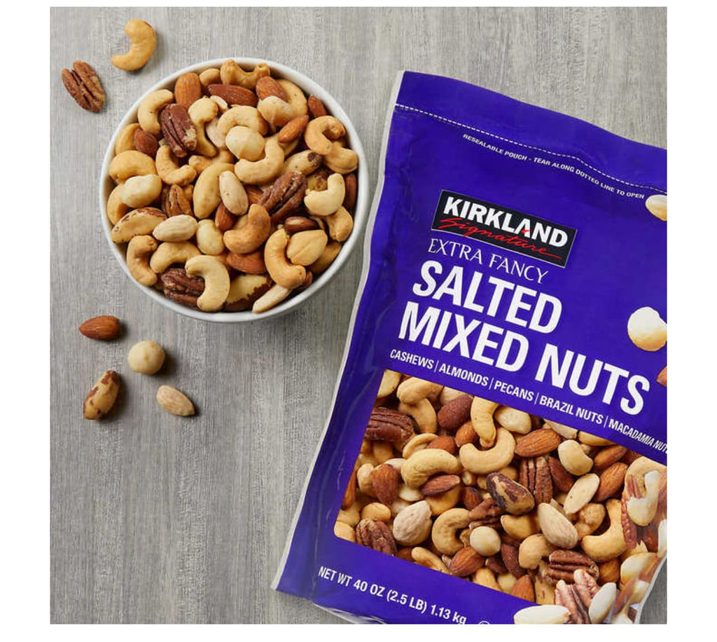 Salted Mixed Nuts, 2.5 lbs E376