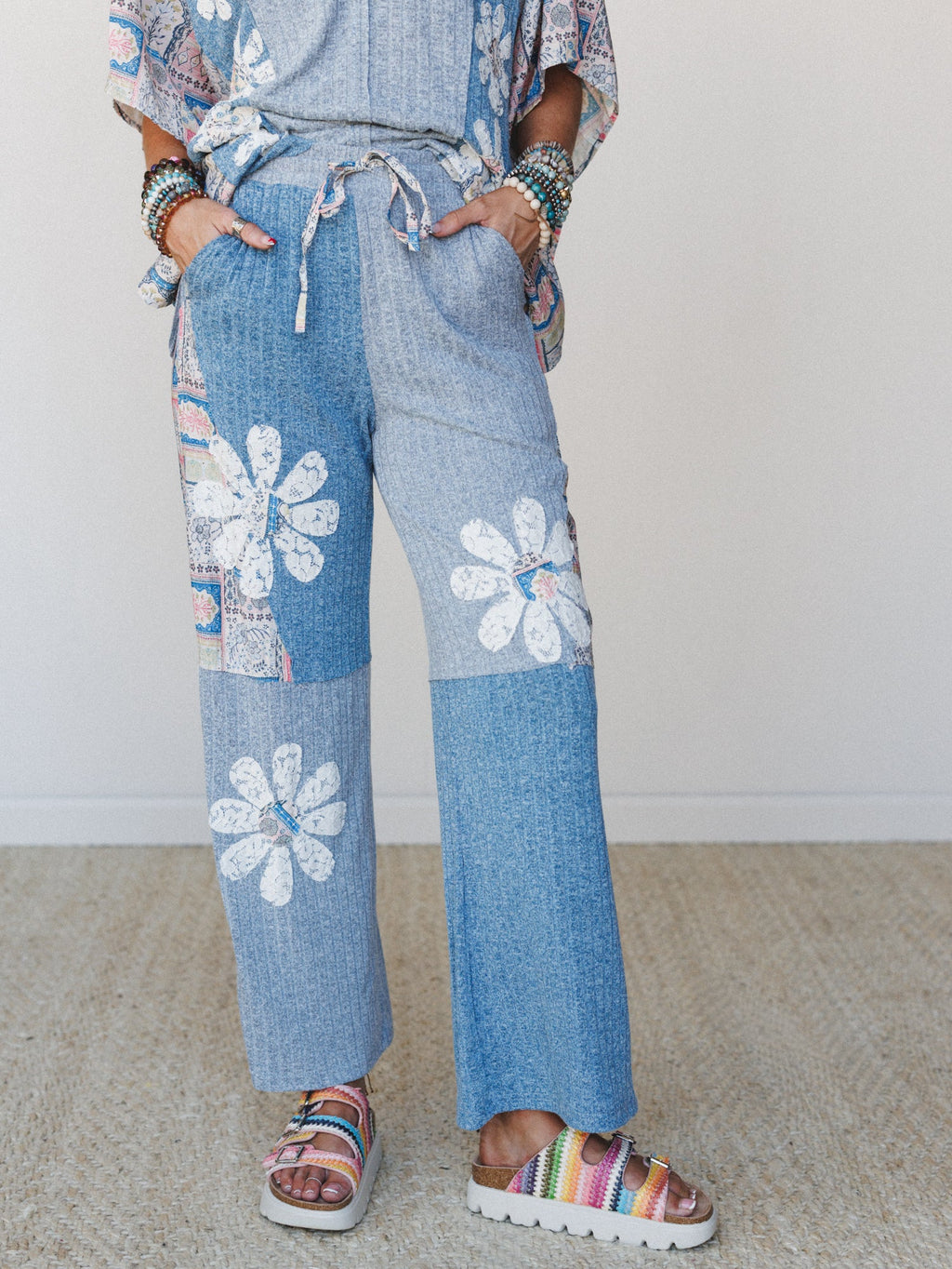 Daisy Dreaming Pants - Blue Multi