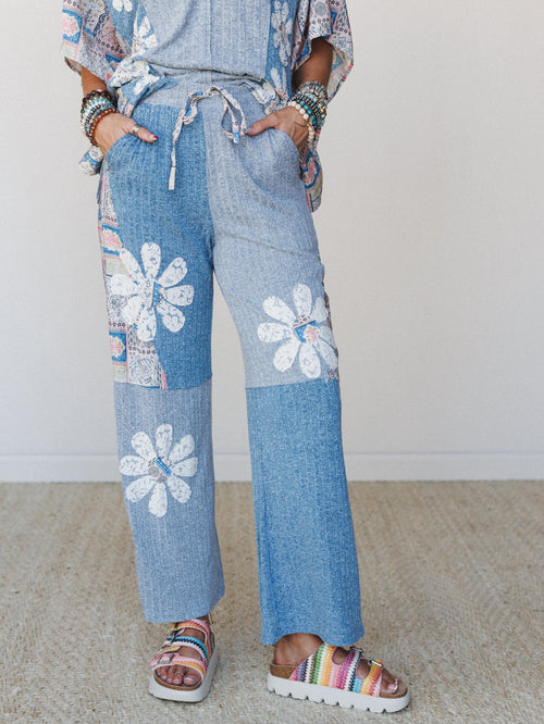 Daisy Dreaming Pants - Blue Multi