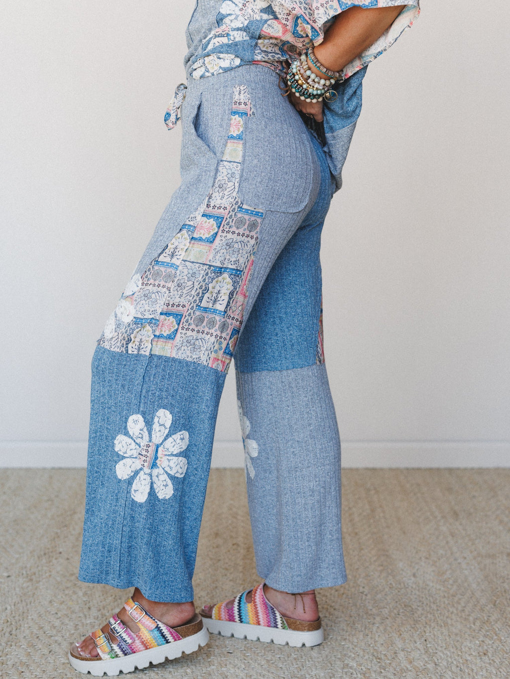 Daisy Dreaming Pants - Blue Multi