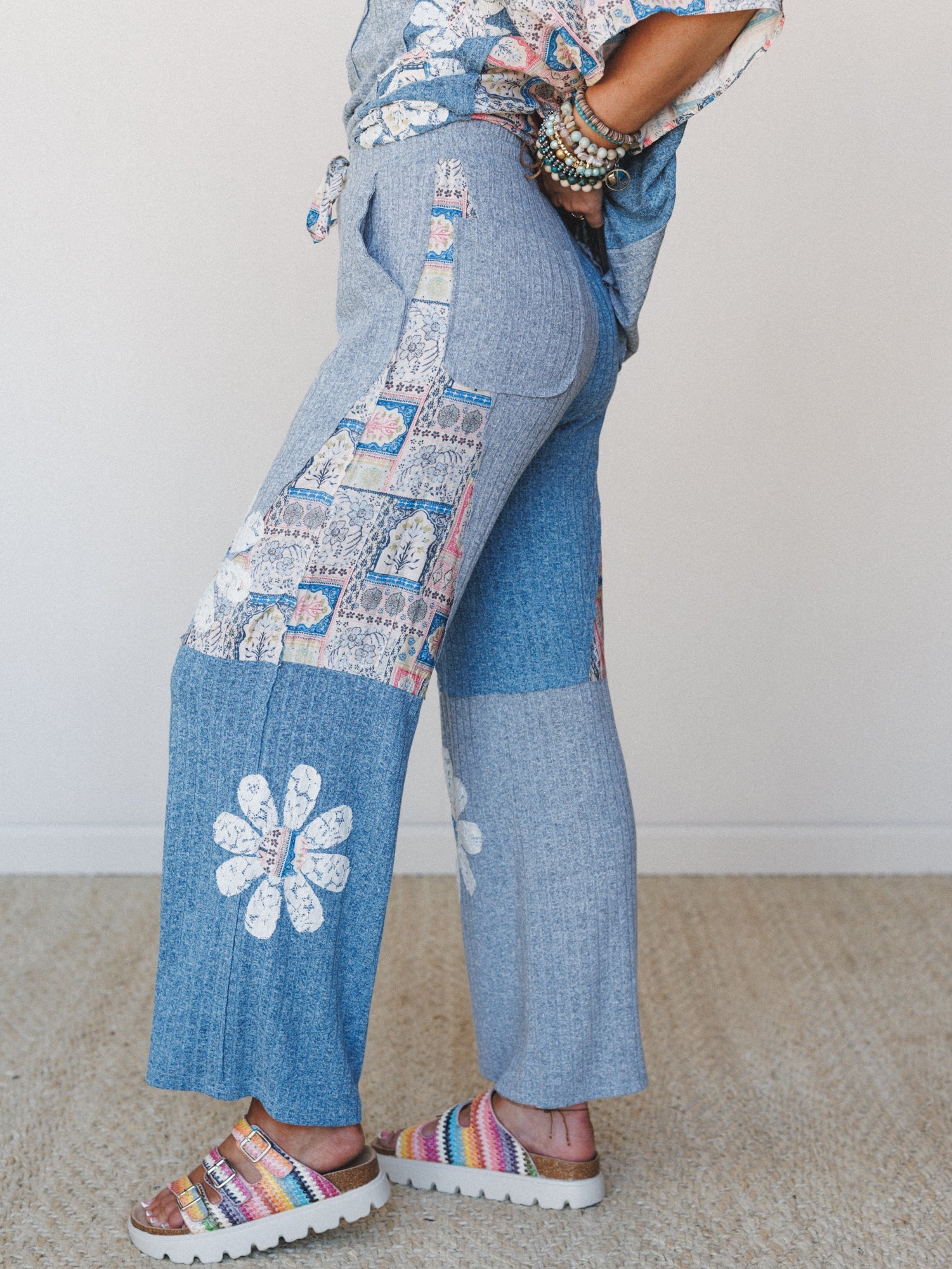 Daisy Dreaming Pants - Blue Multi