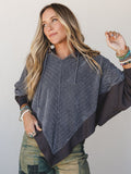 High Point Hoodie Top - Charcoal
