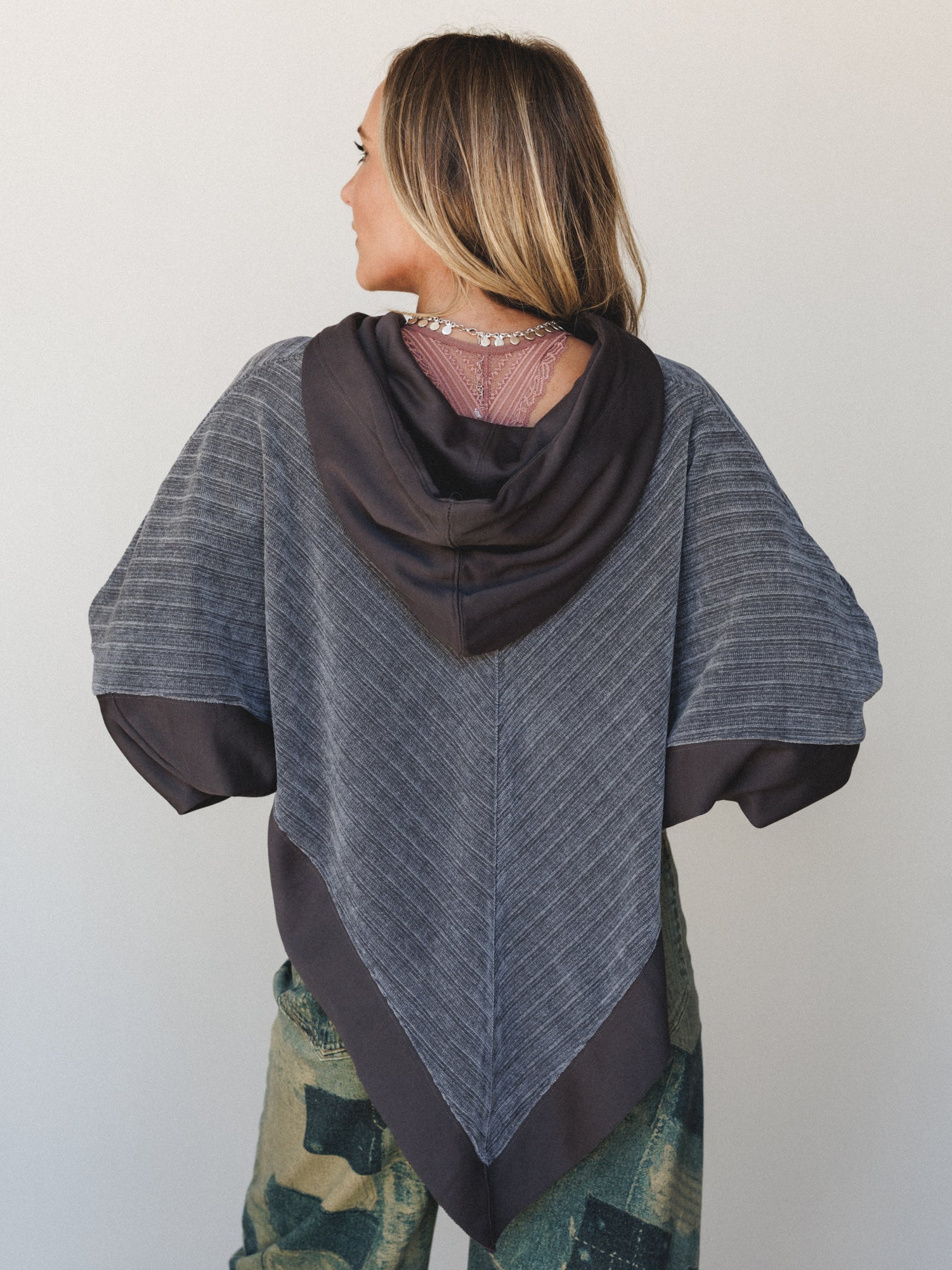 High Point Hoodie Top - Charcoal