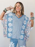 Daisy Dreaming Tee - Blue Multi