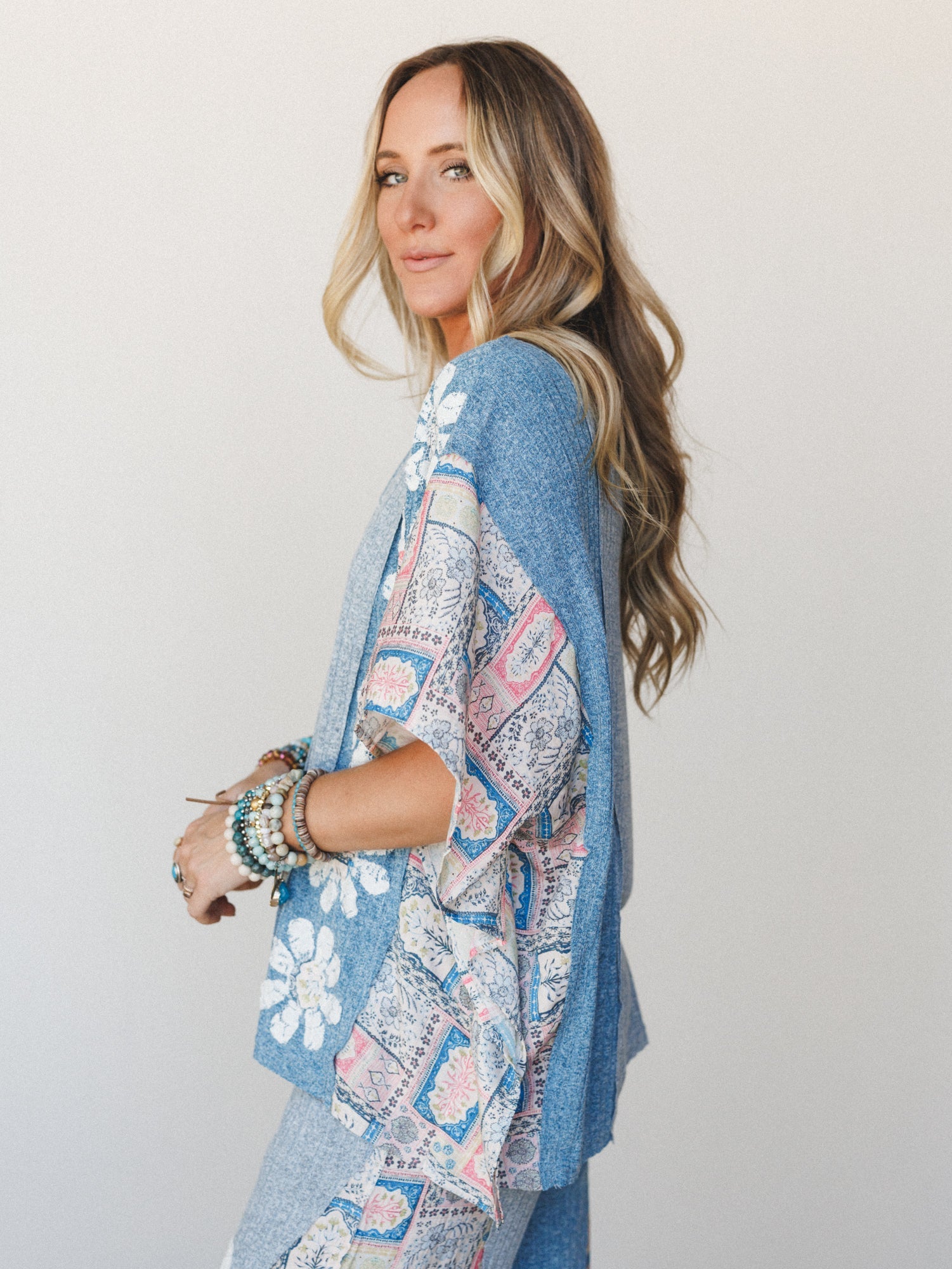 Daisy Dreaming Tee - Blue Multi