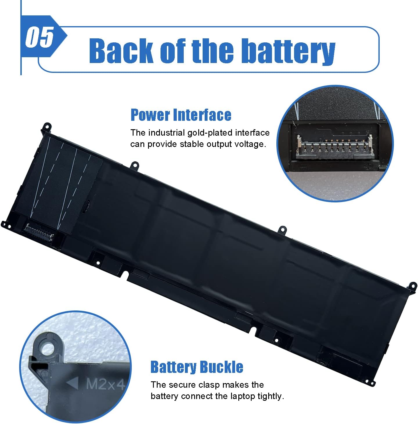 Laptop Battery for Dell Precision Inspiron Alienware XPS G15 Series A40010