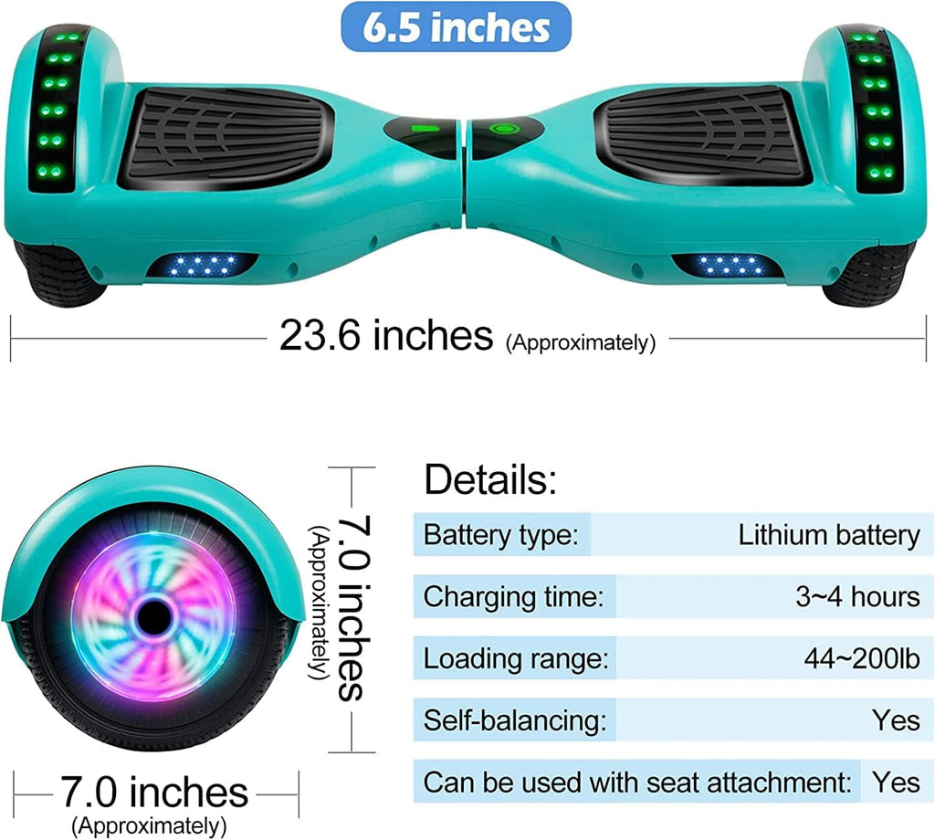 6.5" Self Balancing Electric Scooter Hoverboard K430