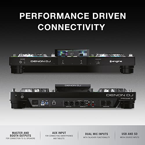 Standalone DJ Controller with 4 Decks, 10.1" Touchscreen N95115