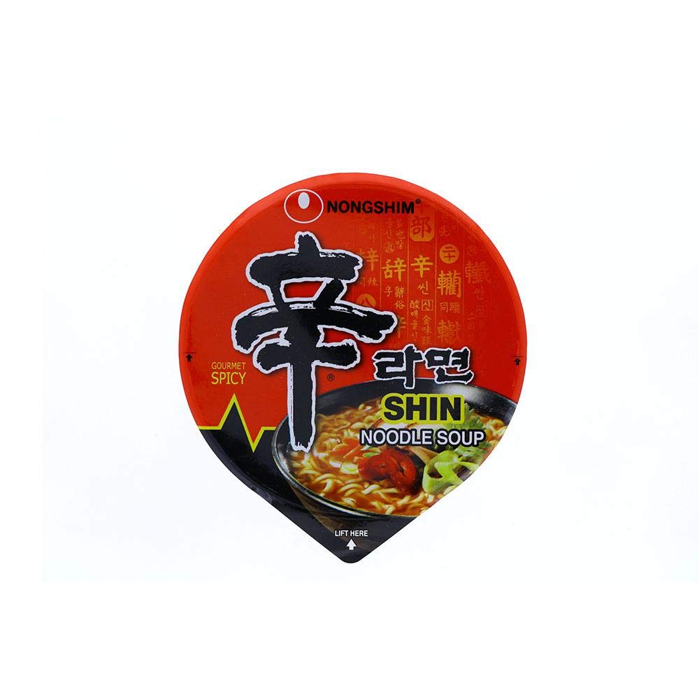 2.64 Ounce Pack of 6 Spicy Ramen Cup Noodle Z54104