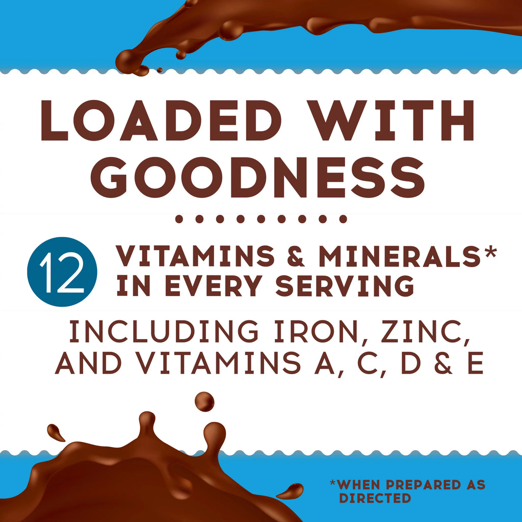 (4 pack) 18 oz Chocolate Drink Mix Powder F1648