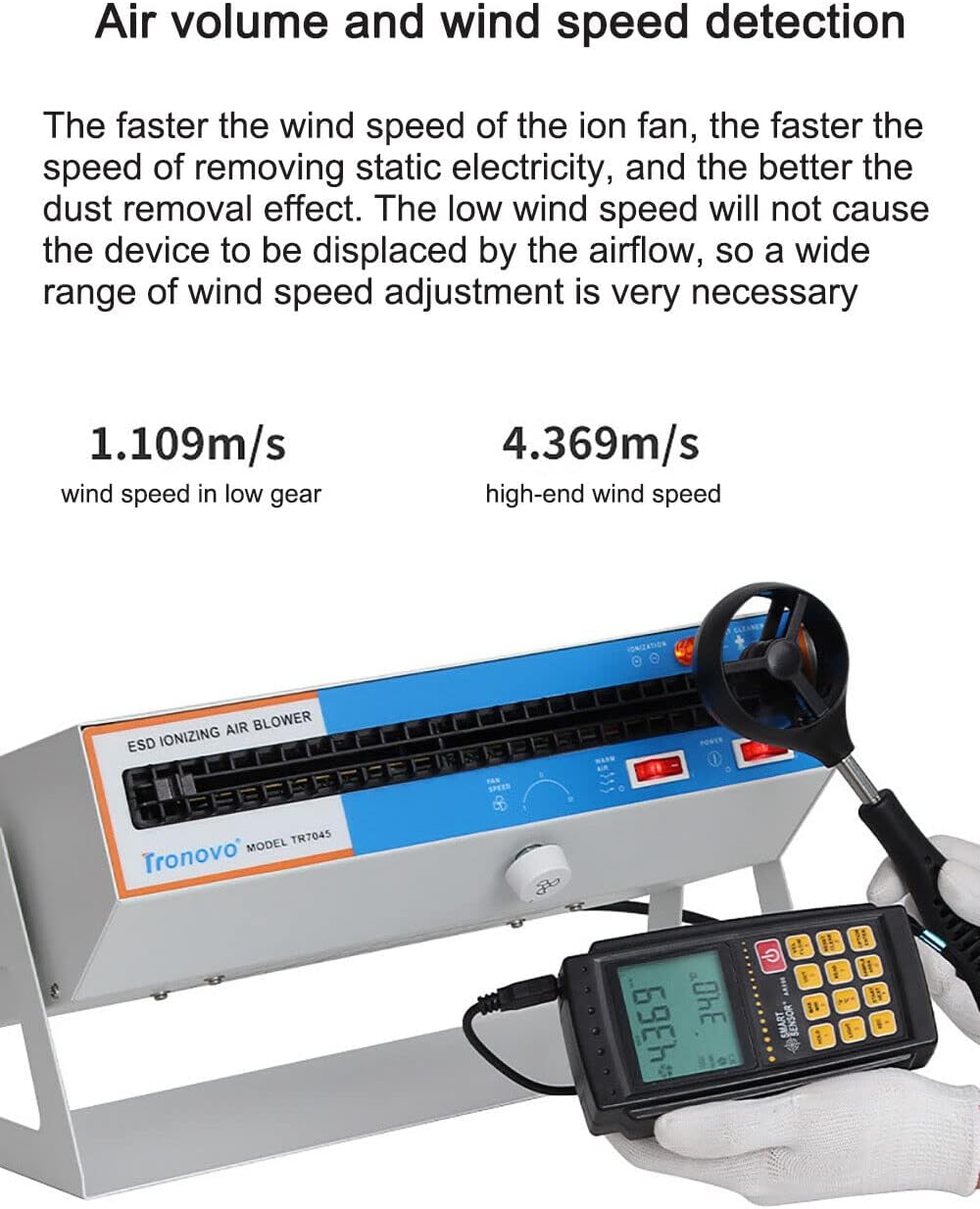 Desktop Ion Fan Anti-Static Ionizer E2357