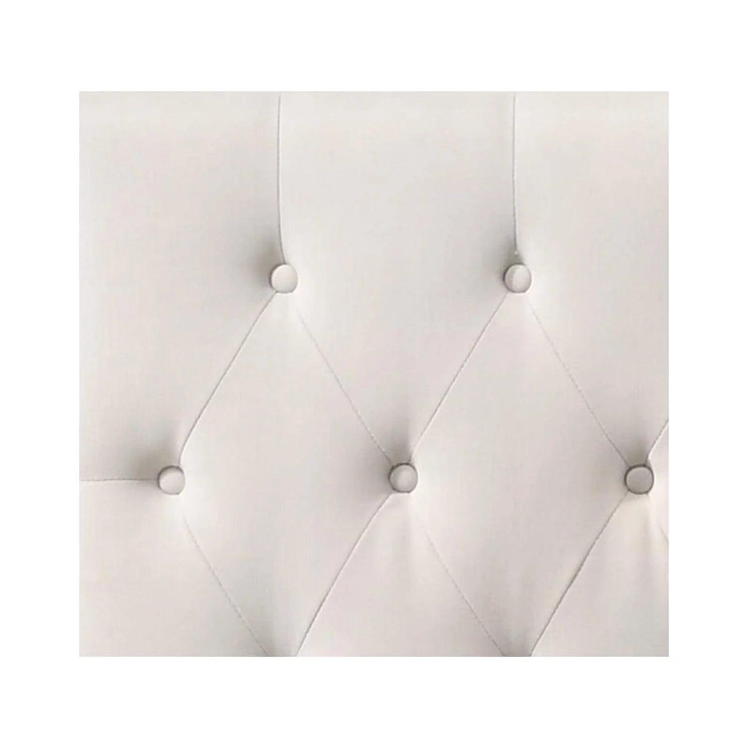 Beige Twin Size Linen Bed with USB Power Connection F87852