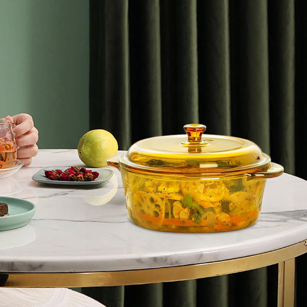 Glass Bowl with Lid 1.0L A251