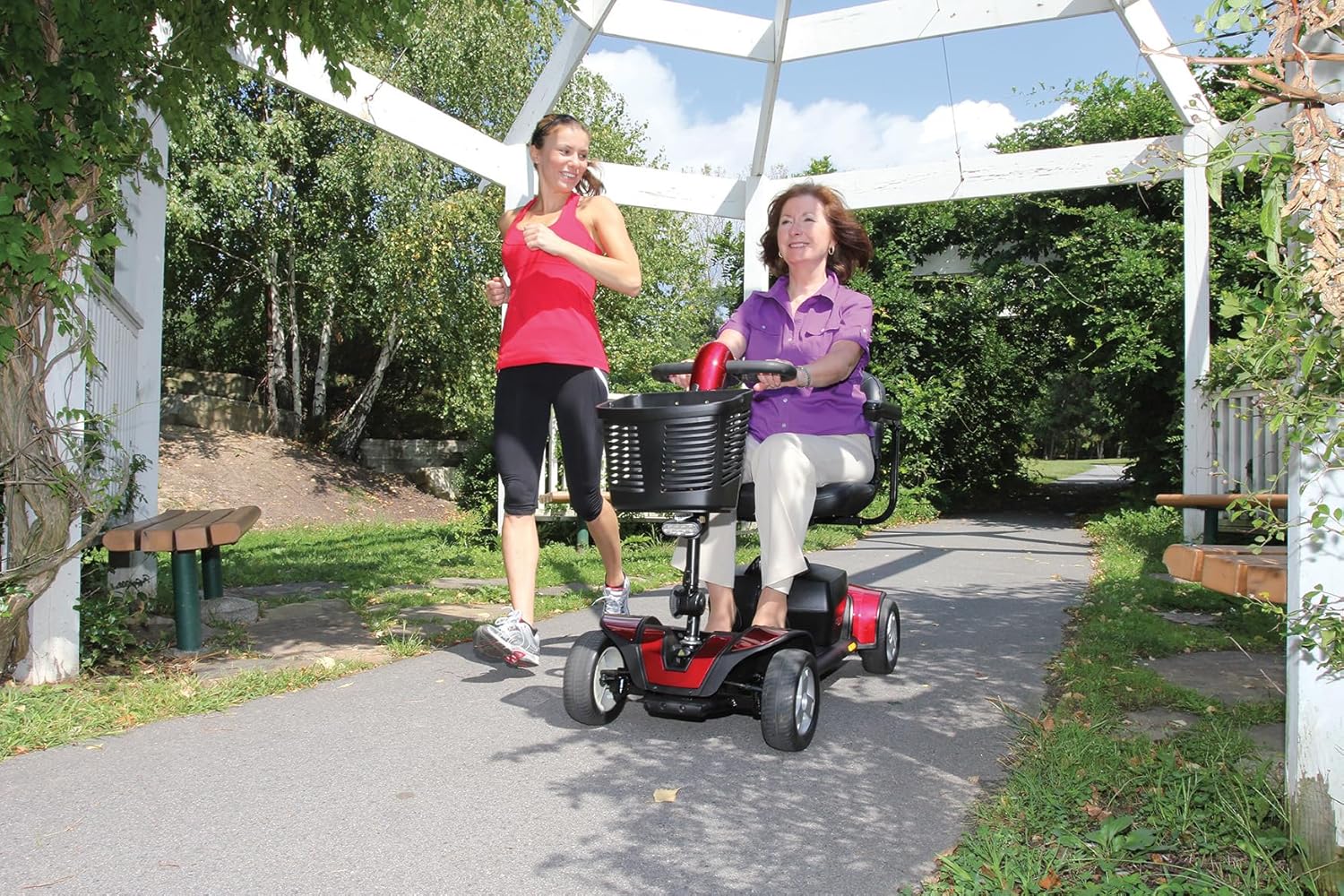 4-Wheel Mobility Scooter, 325 lb. Weight Capacity K484