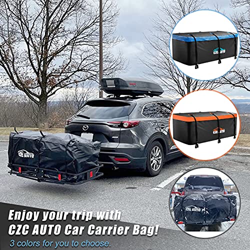 Blue 20 cu. ft Waterproof Hitch Cargo Carrier Bag B1540