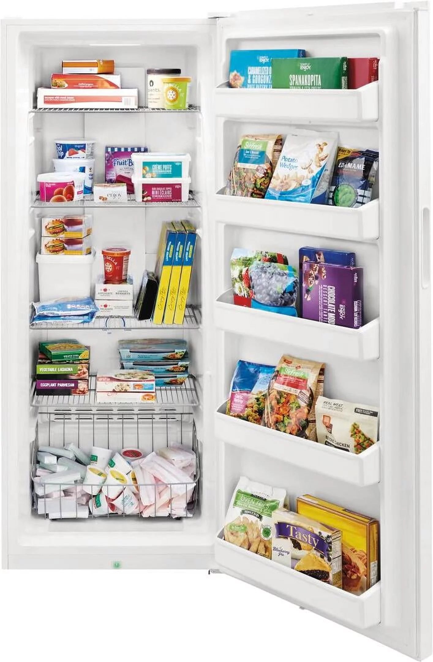 White 28 Upright Freezer with 15.5 cu. ft. Capacity W691