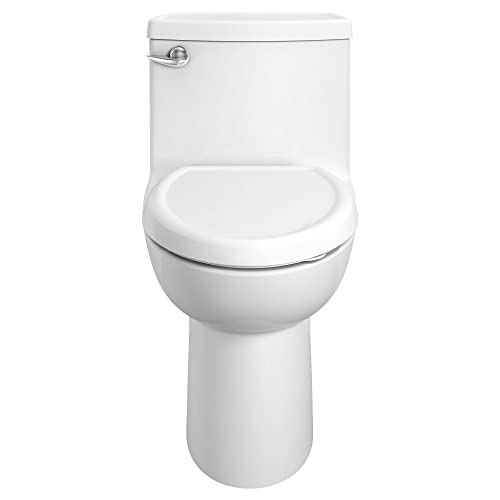 Compact 1-Piece Elongated Toilet with Seat, Linen E28743