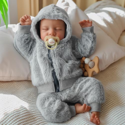 17-Inch Silicone Full Body Reborn Baby Doll N24801