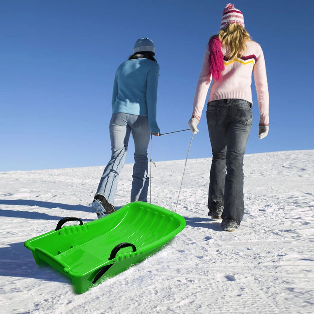 Winter Snow Sled Toboggan Pulling Boat Seat U8079