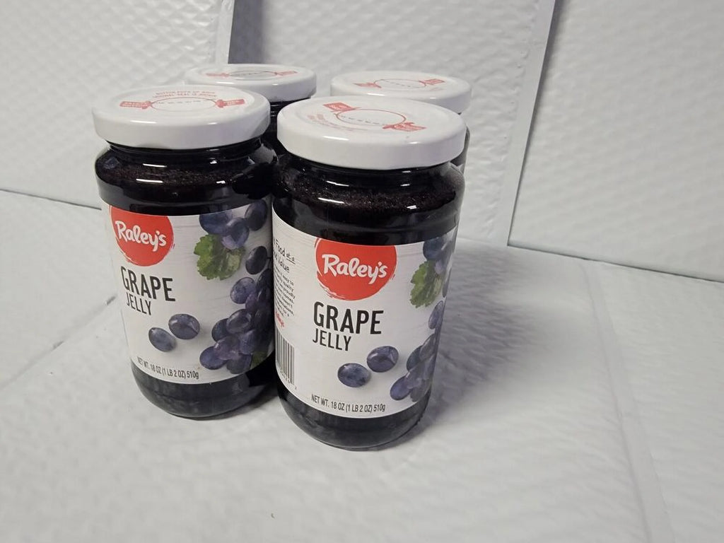 Concord Grape Jelly 18 Oz (Pack of 4) in Glass Jars S5815