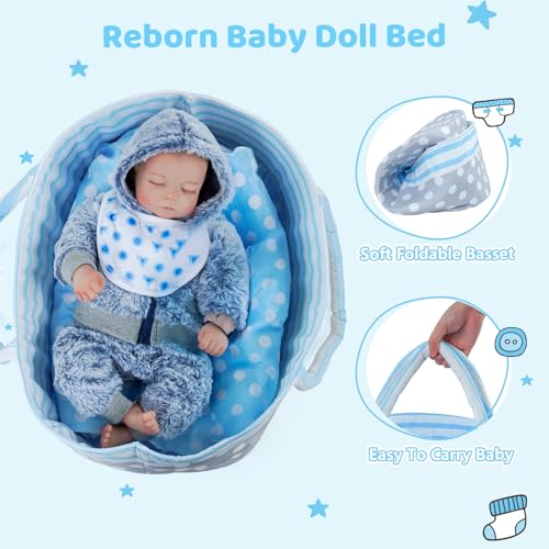 17-Inch Silicone Full Body Reborn Baby Doll N24801