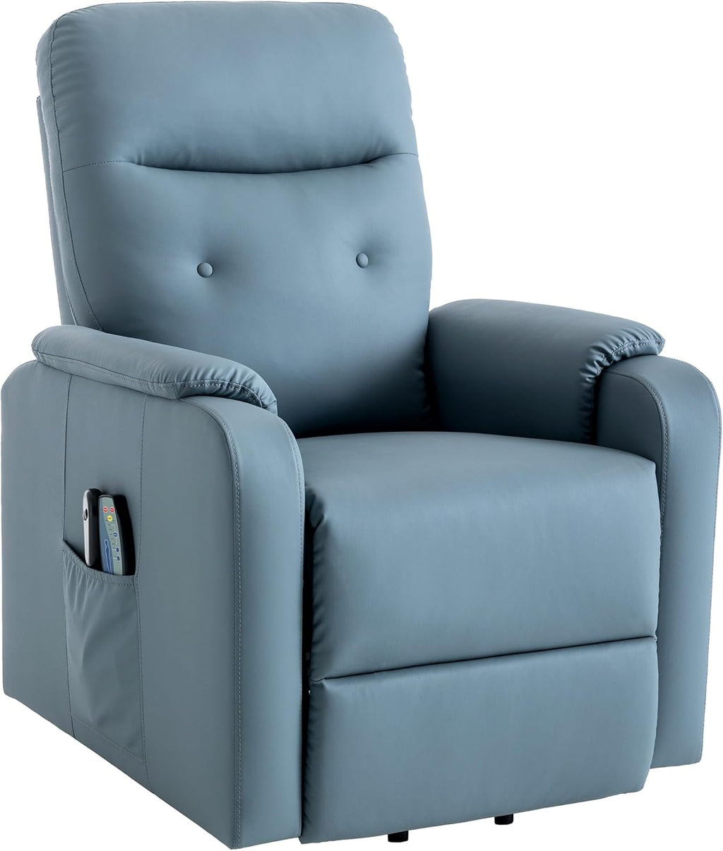Heavy Duty Electric Recliner with Adjustable Heated Massage B394573