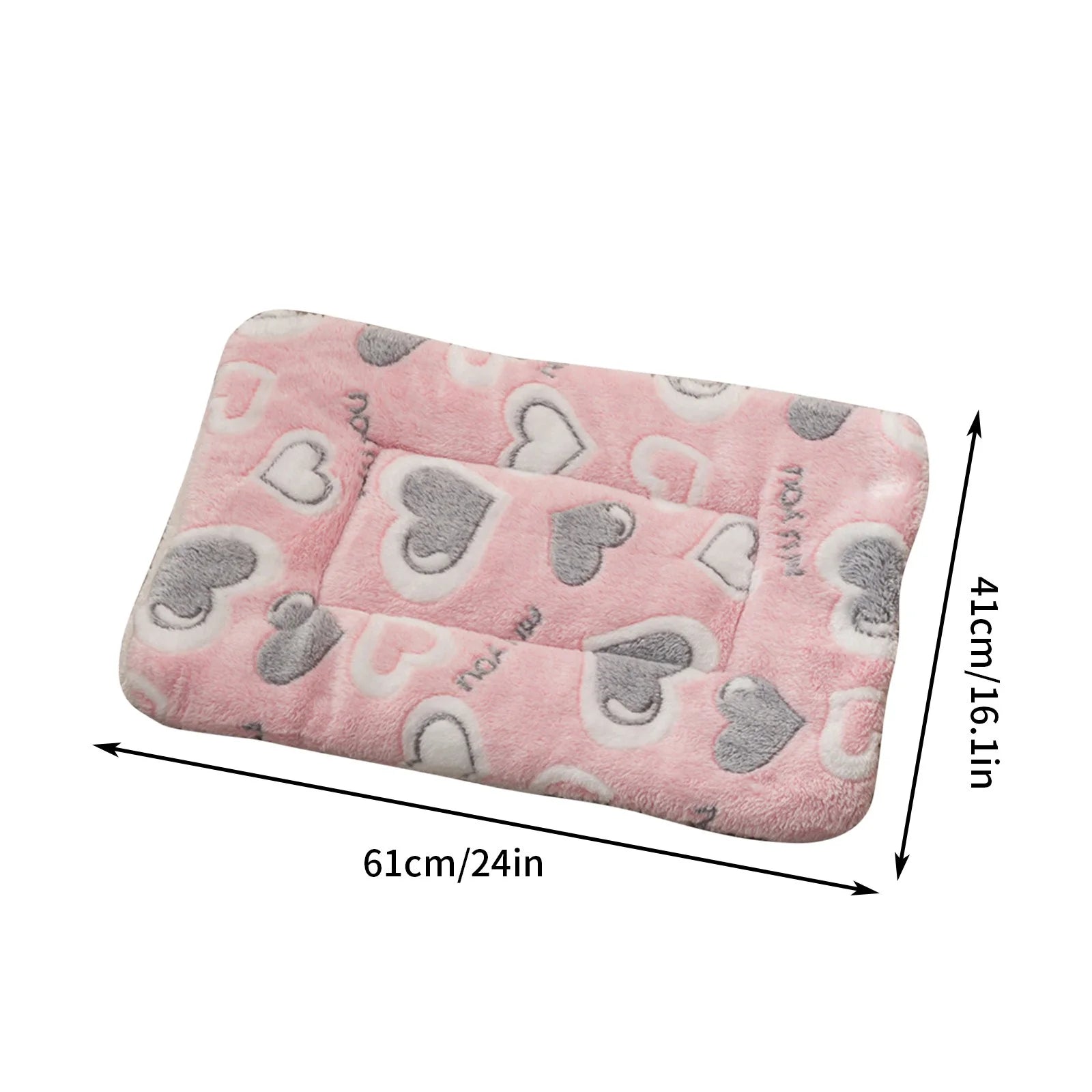 Dog Crate Pad Kennel Bed Crate Mat Washable Ultra Soft Flat Puppy Cats Pillow Cushion Anti-Slip R50127