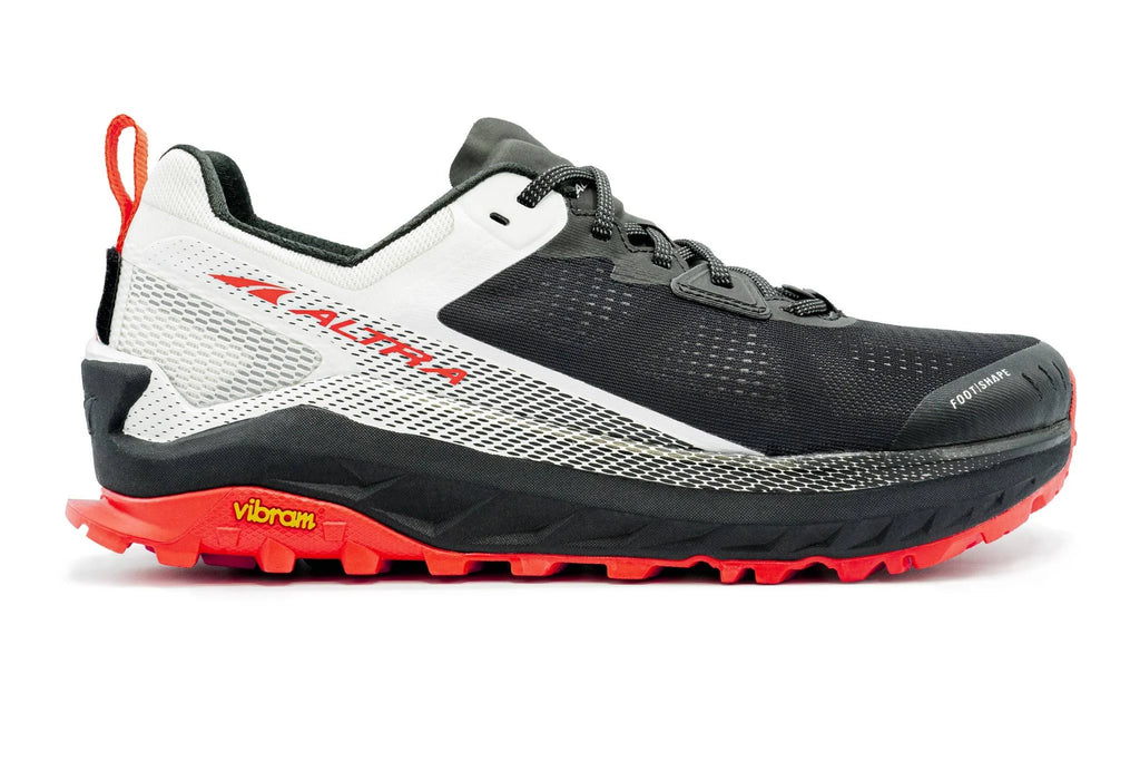 Black/White Men's Trail Running Shoes H8837